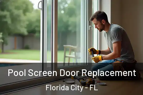 Pool Screen Door Replacement Florida City - FL